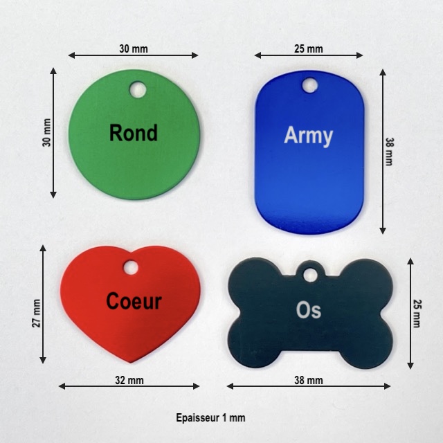 Médaille gravée pour chien – Image 4